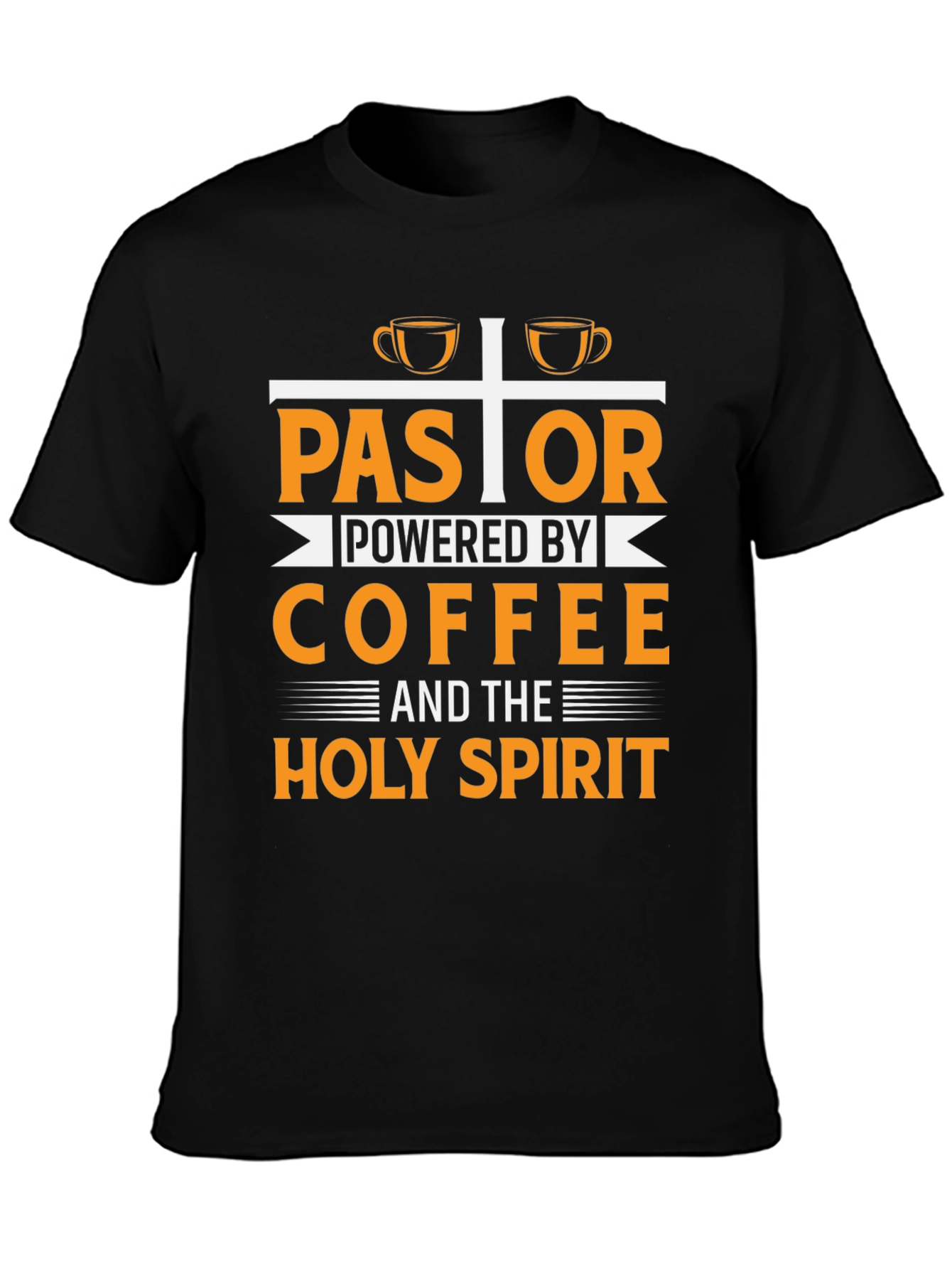 Pastor Powered By Coffee T-Shirt