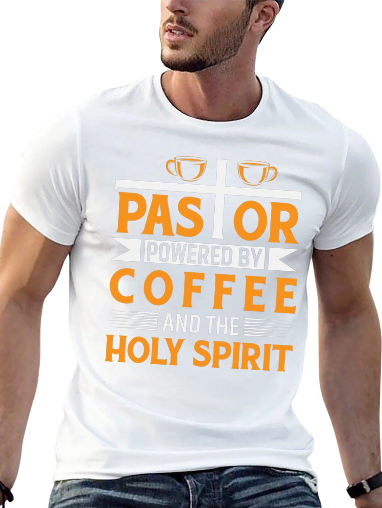 Pastor Powered By Coffee T-Shirt