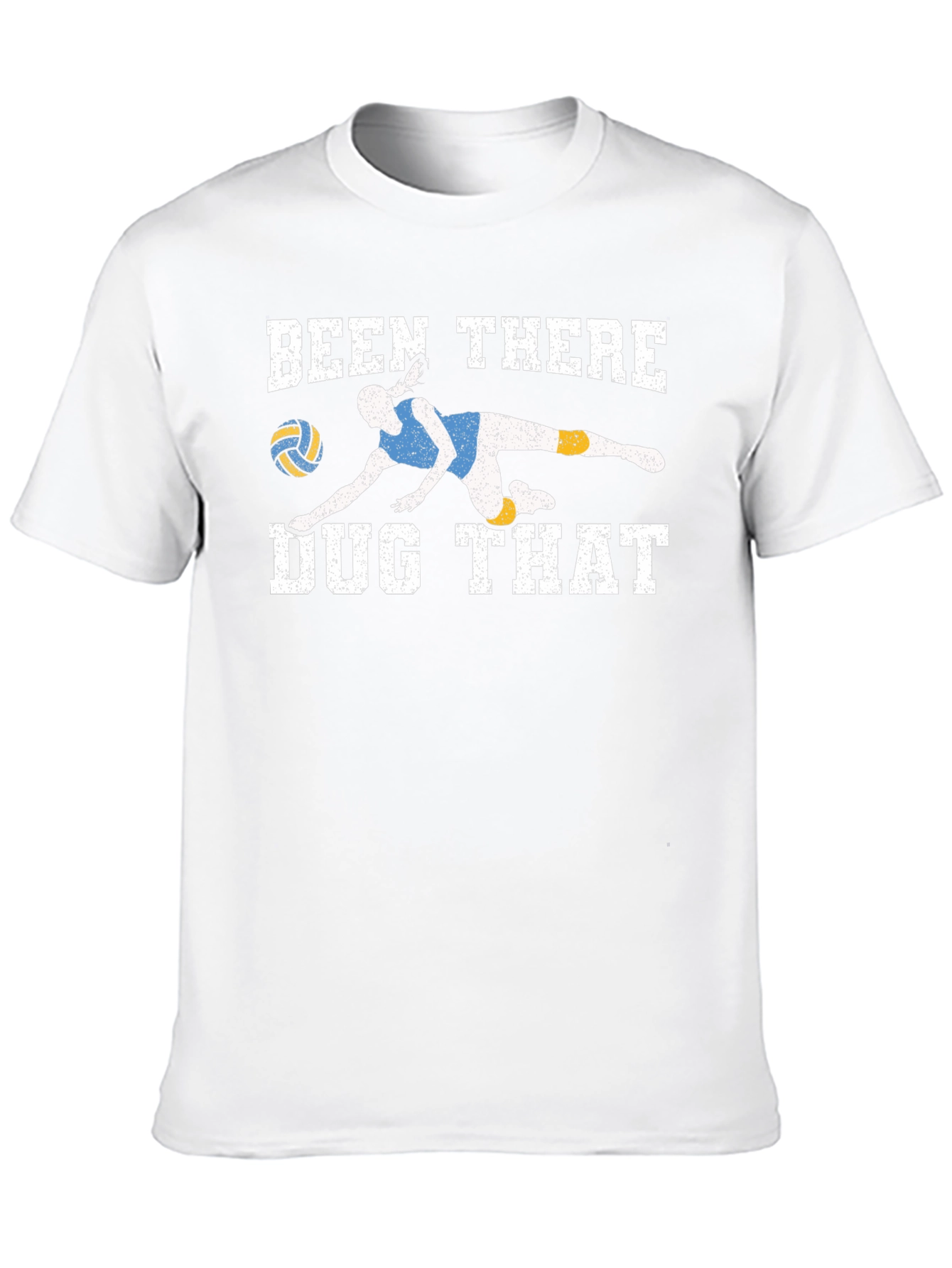Volleyball Been There Dug That Graphic T-Shirt