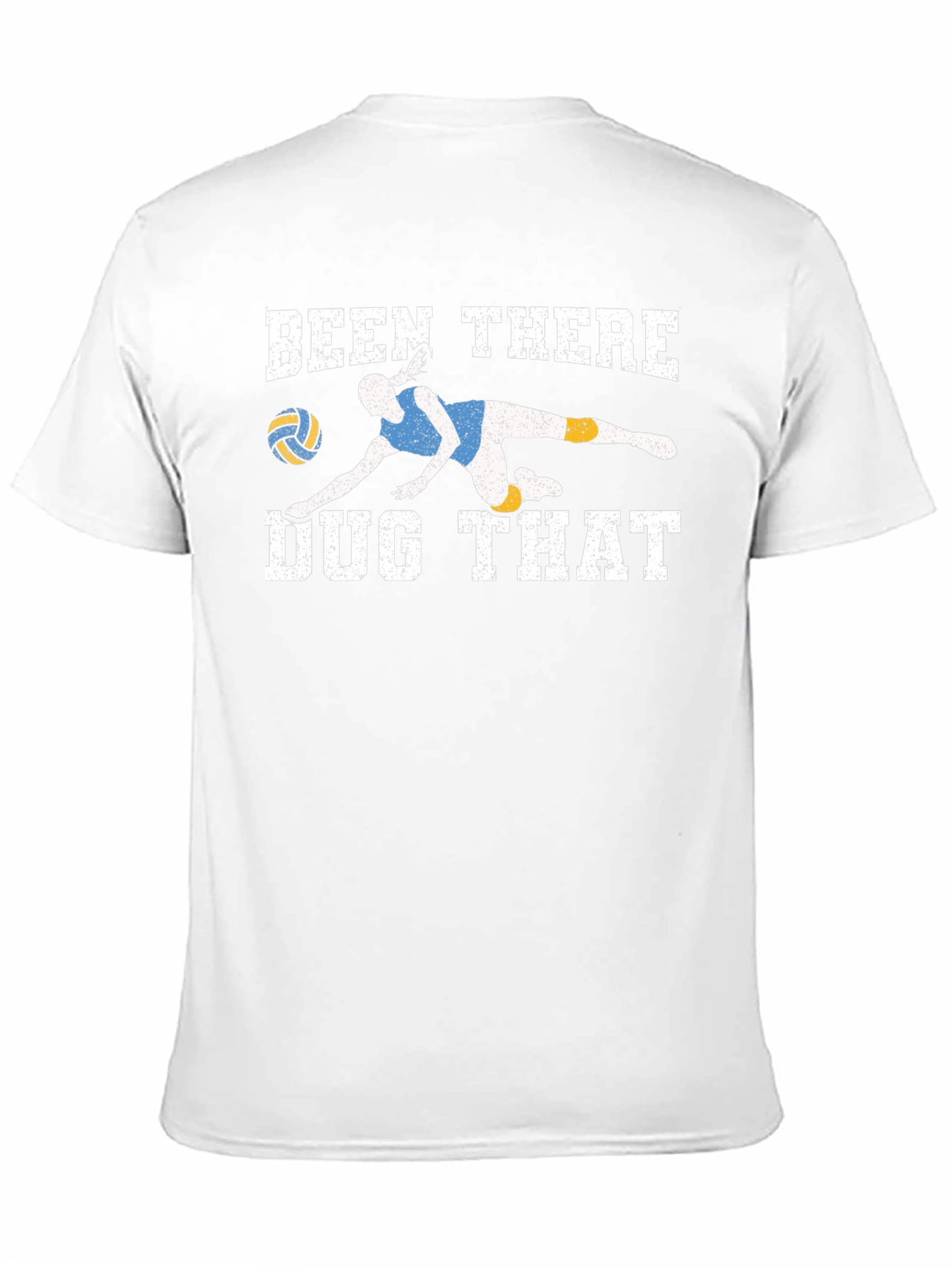 Volleyball Been There Dug That Graphic T-Shirt