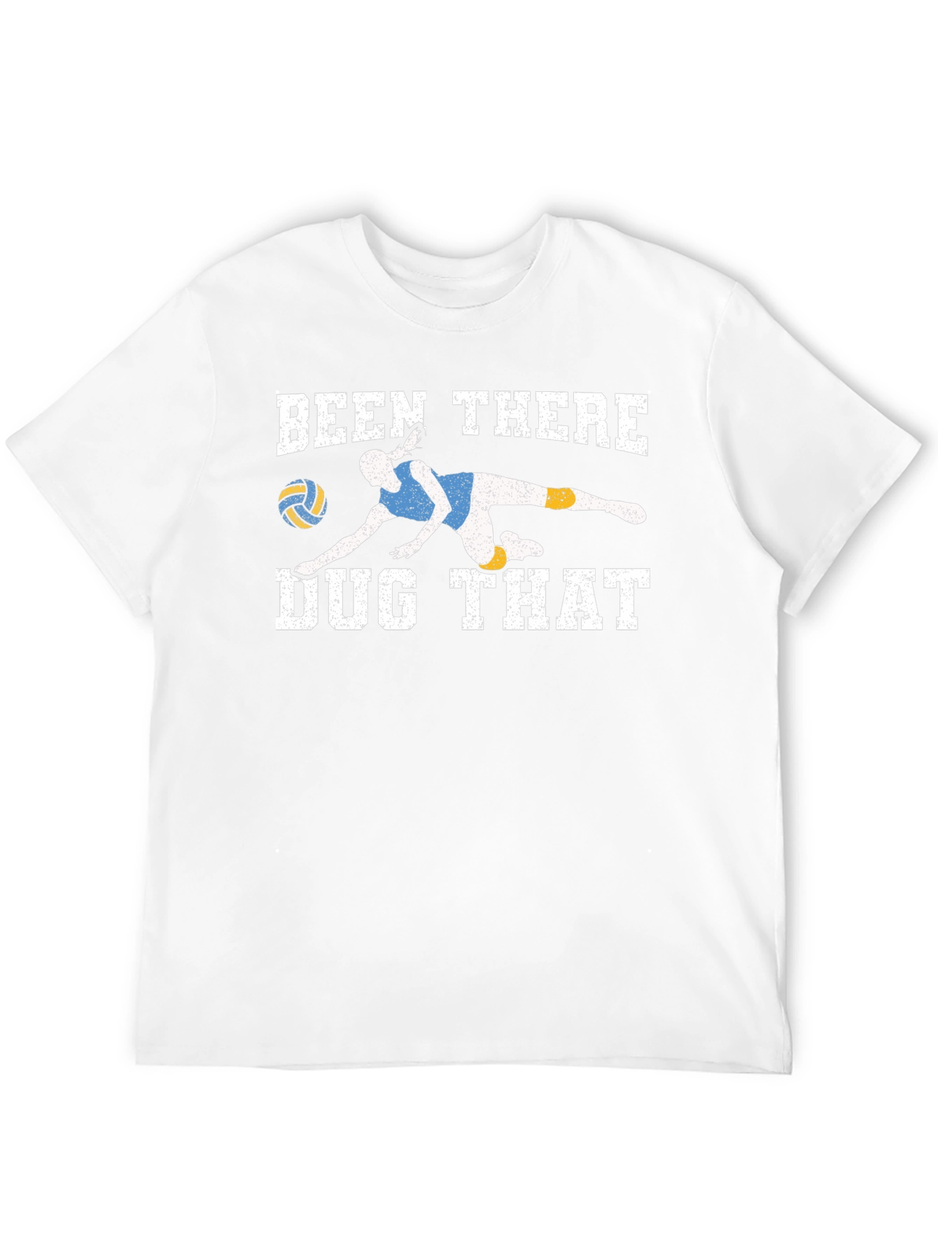 Volleyball Been There Dug That Graphic T-Shirt