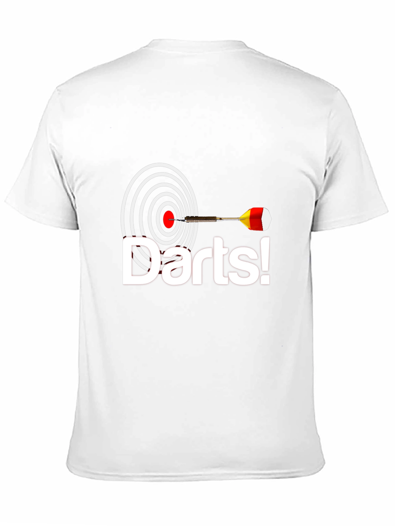 Darts Graphic Tee - Hit the Bullseye in Style!