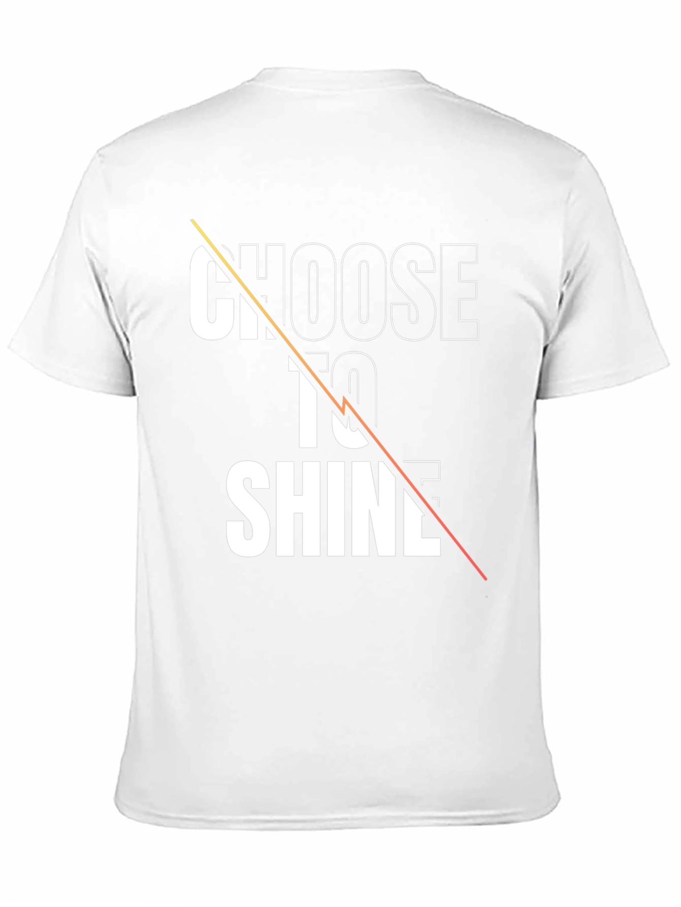 Choose to Shine Graphic Tee - Stylish Black T-Shirt
