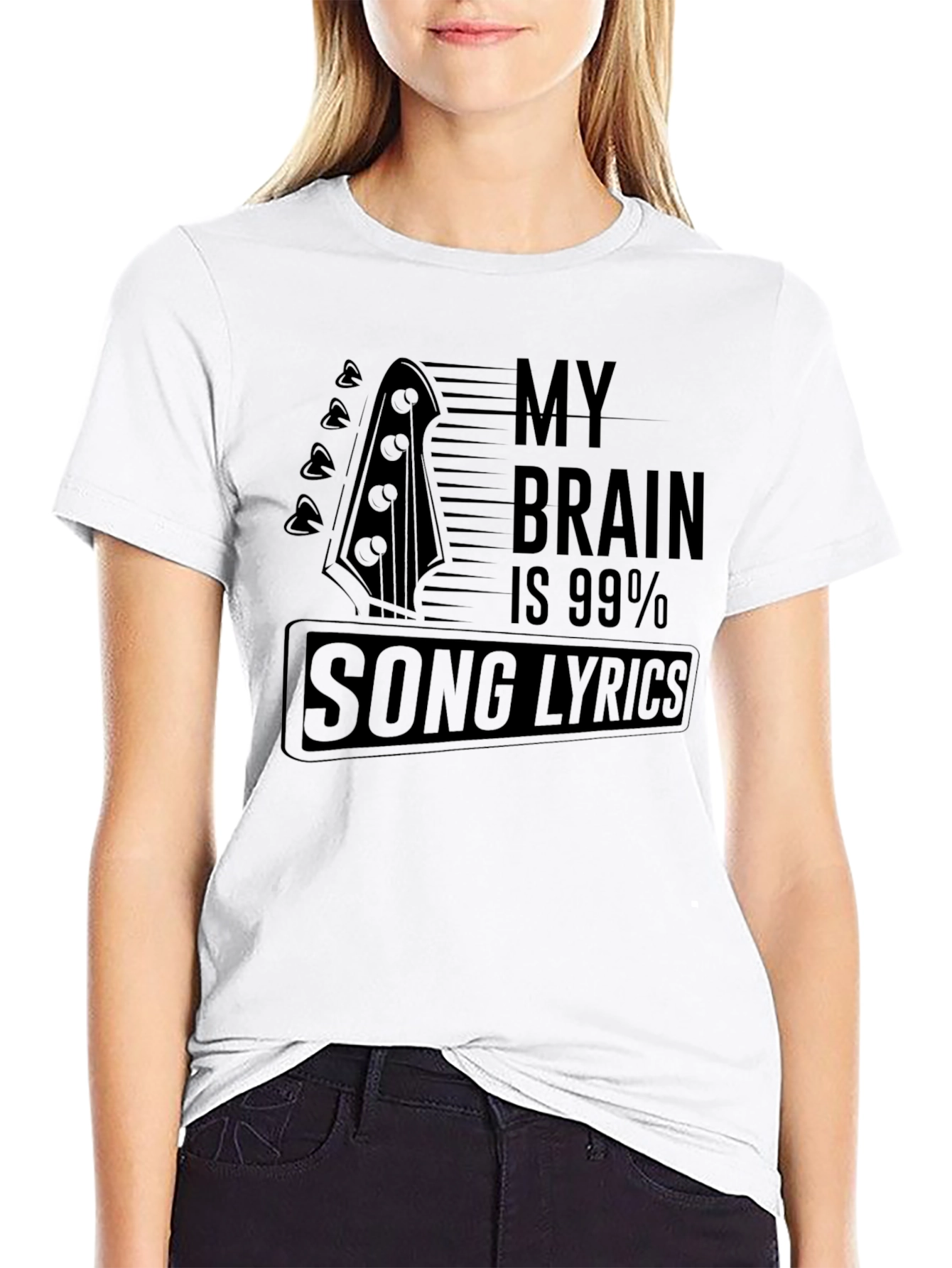 My Brain Song Lyrics T-Shirt