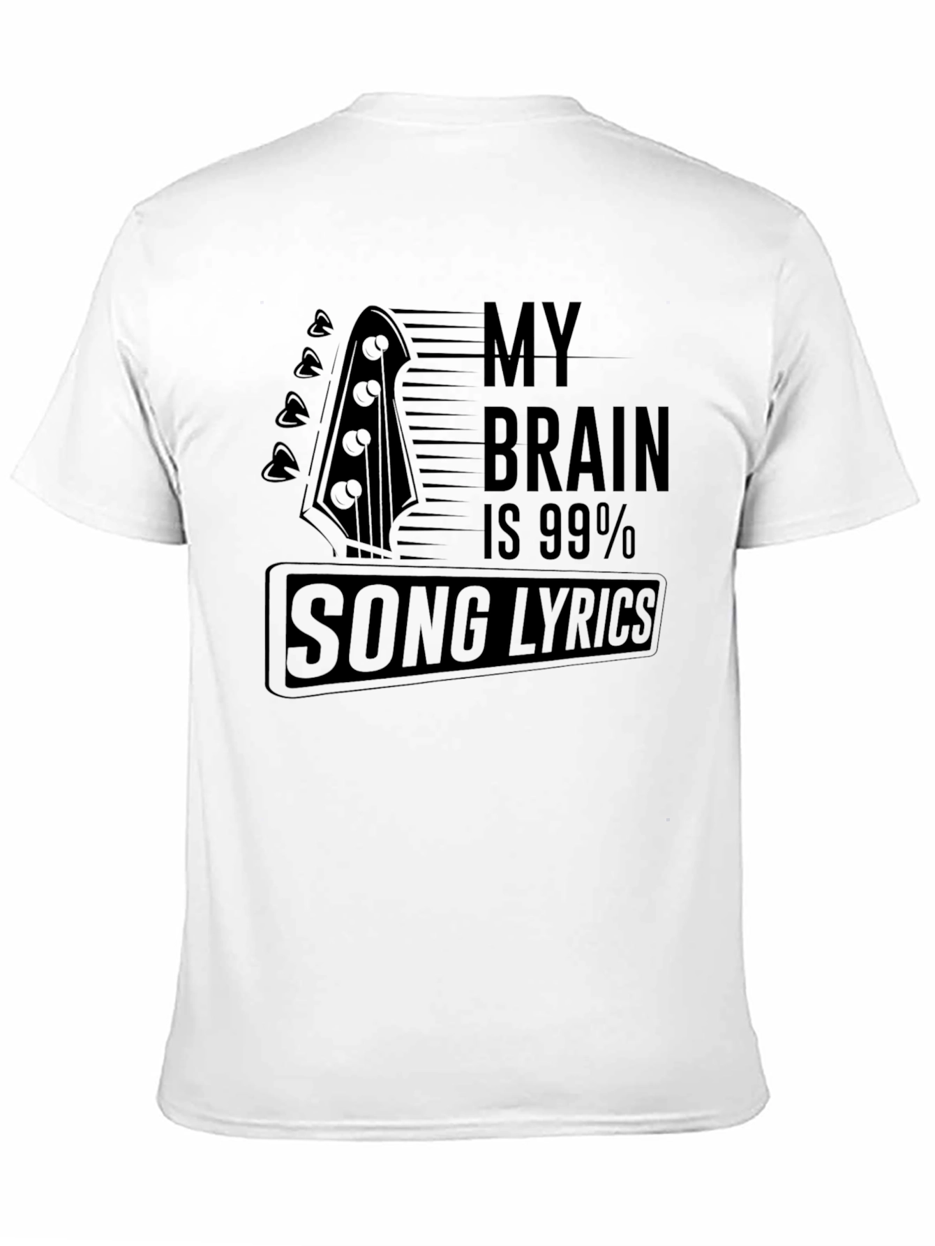 My Brain Song Lyrics T-Shirt