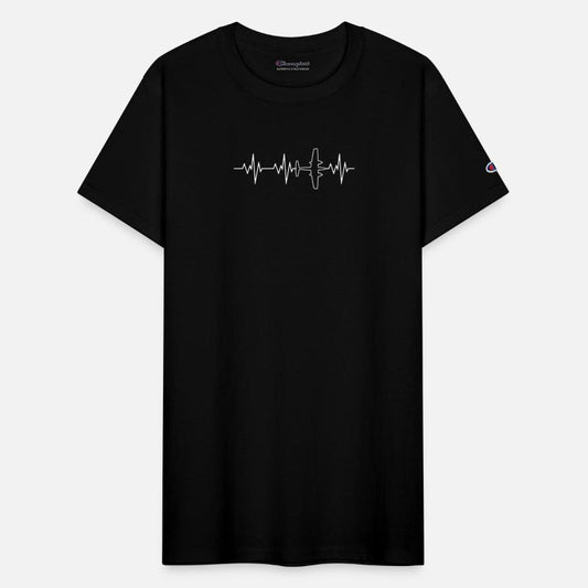 Airplane Pilot Shirt Pilot Heartbeat