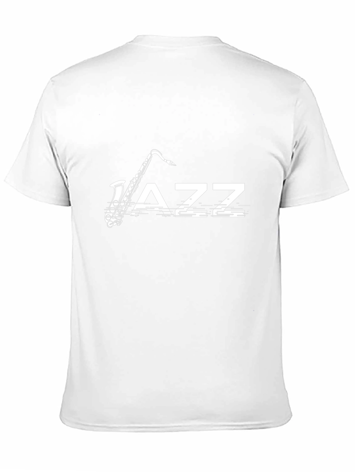 Jazz Saxophone Graphic T-Shirt - Cool Music Tee