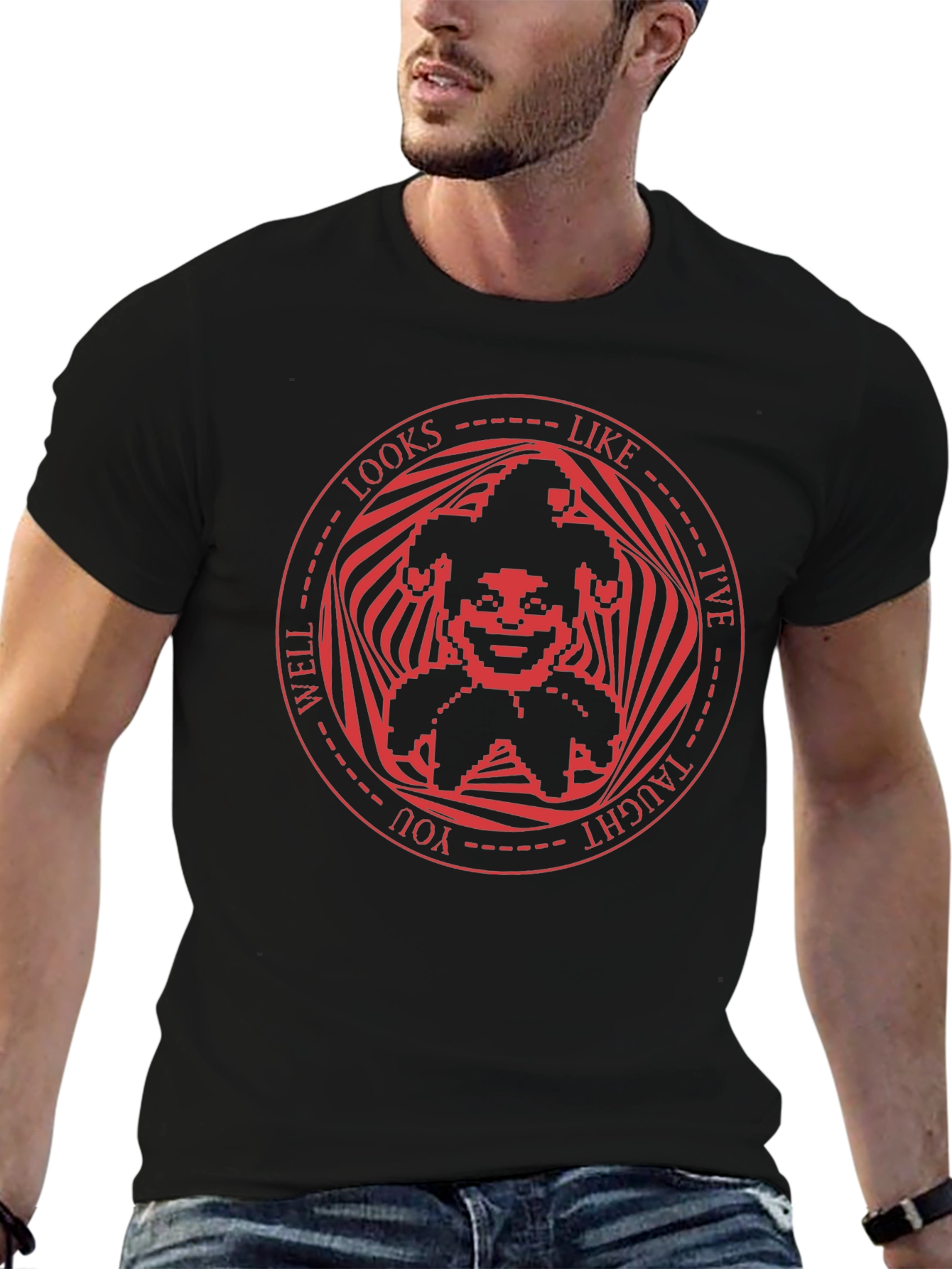 Jester Graphic Black T-Shirt