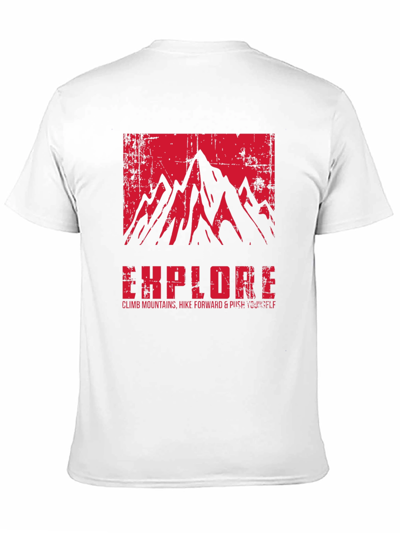 Explore Mountain Graphic T-Shirt - Adventure Ready
