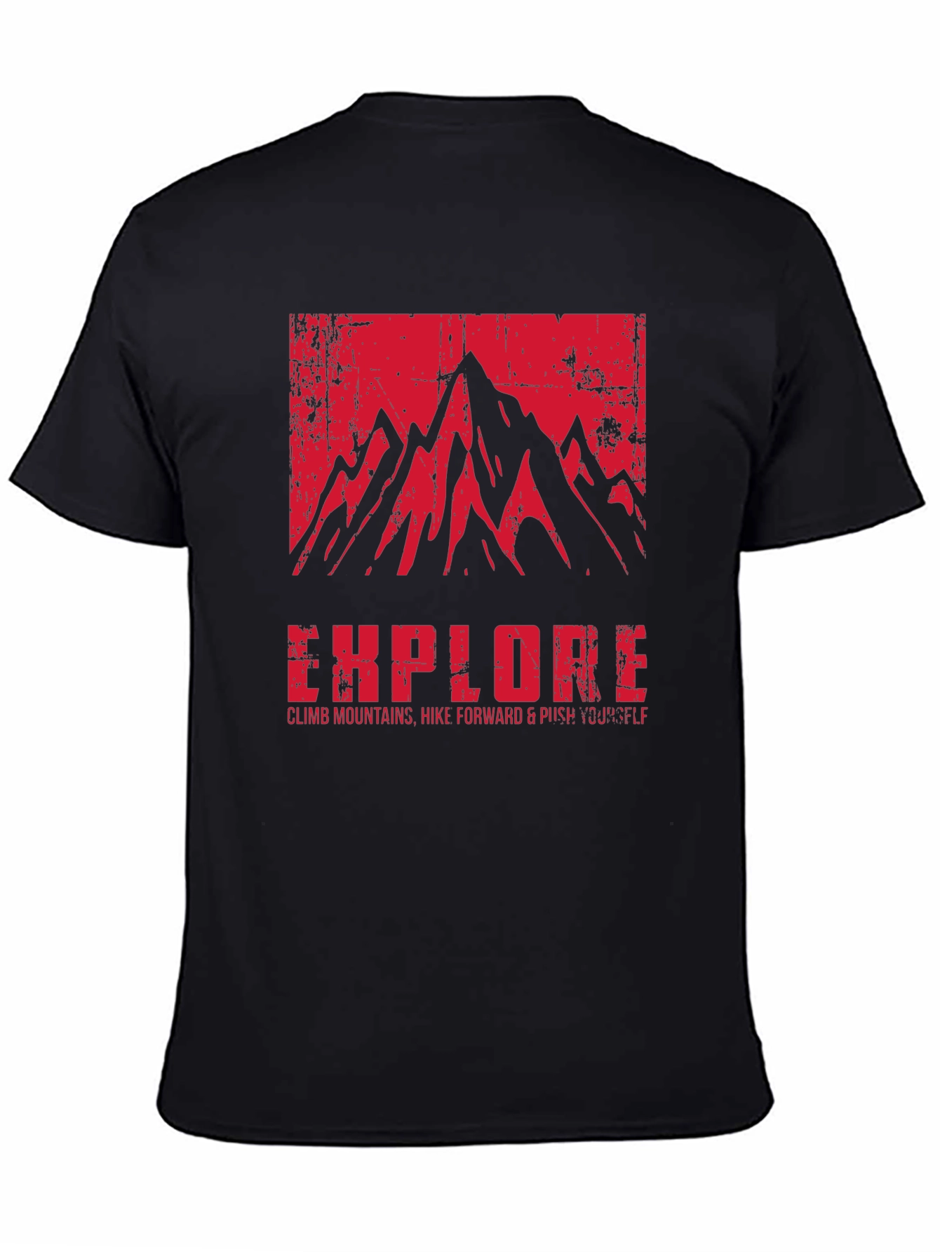 Explore Mountain Graphic T-Shirt - Adventure Ready