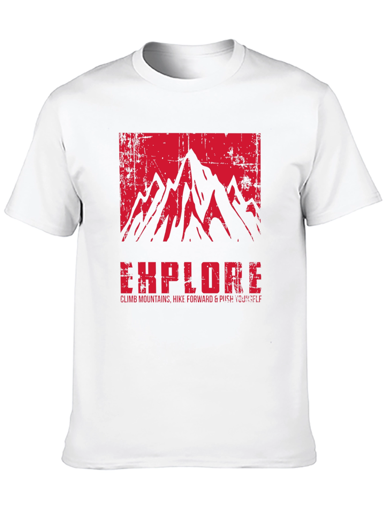 Explore Mountain Graphic T-Shirt - Adventure Ready