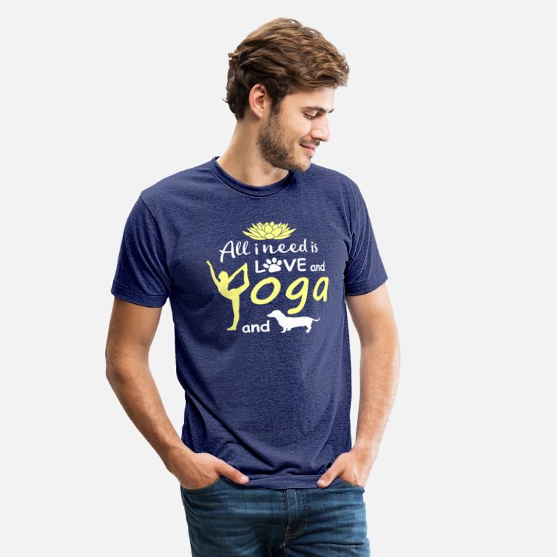All i need is love and Yoga and a Dog. Dachshund
