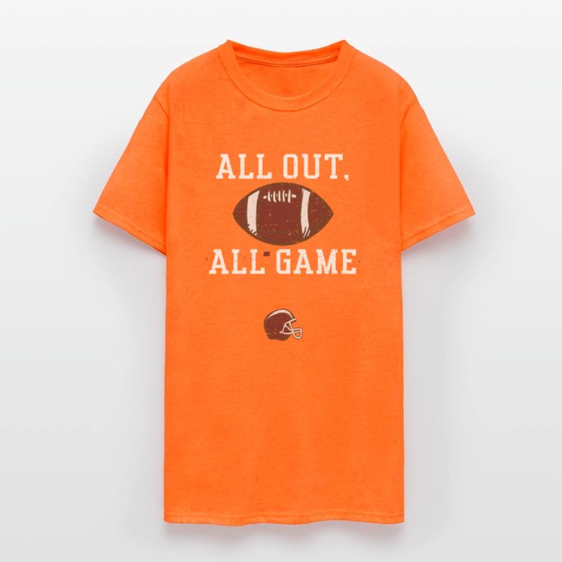 All out, all game - Football