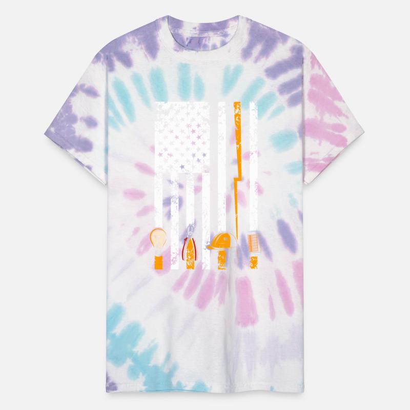 American Flag Electrician Tool Father's Day