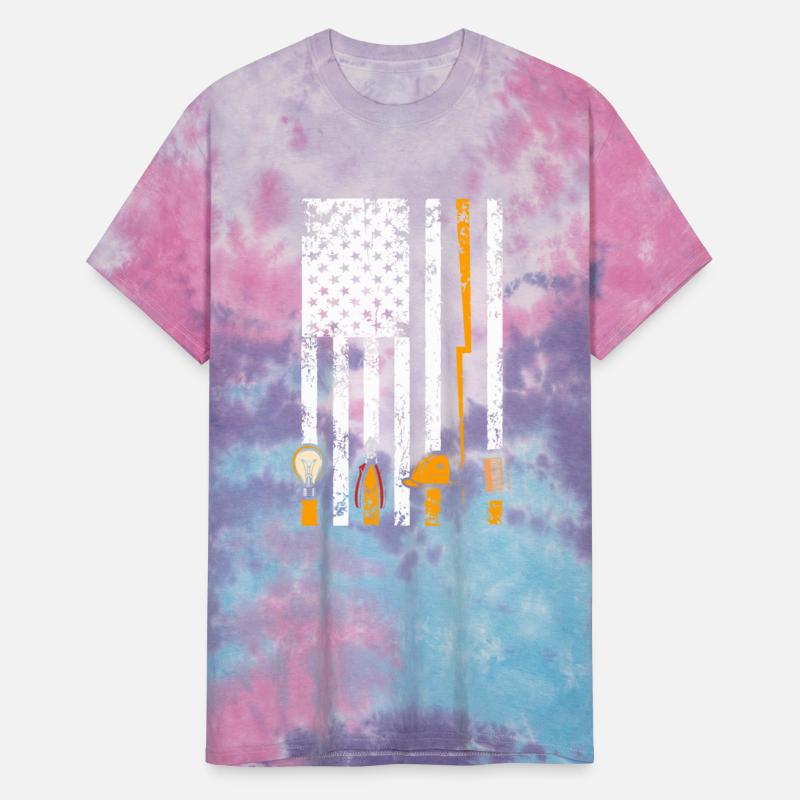 American Flag Electrician Tool Father's Day