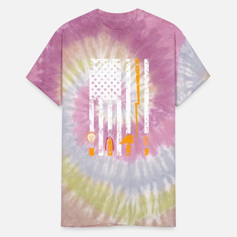 American Flag Electrician Tool Father's Day