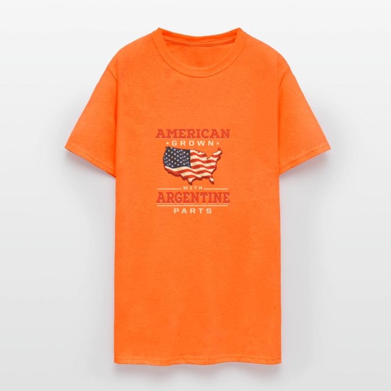 American Grown with Argentine Parts Patriotic Arge