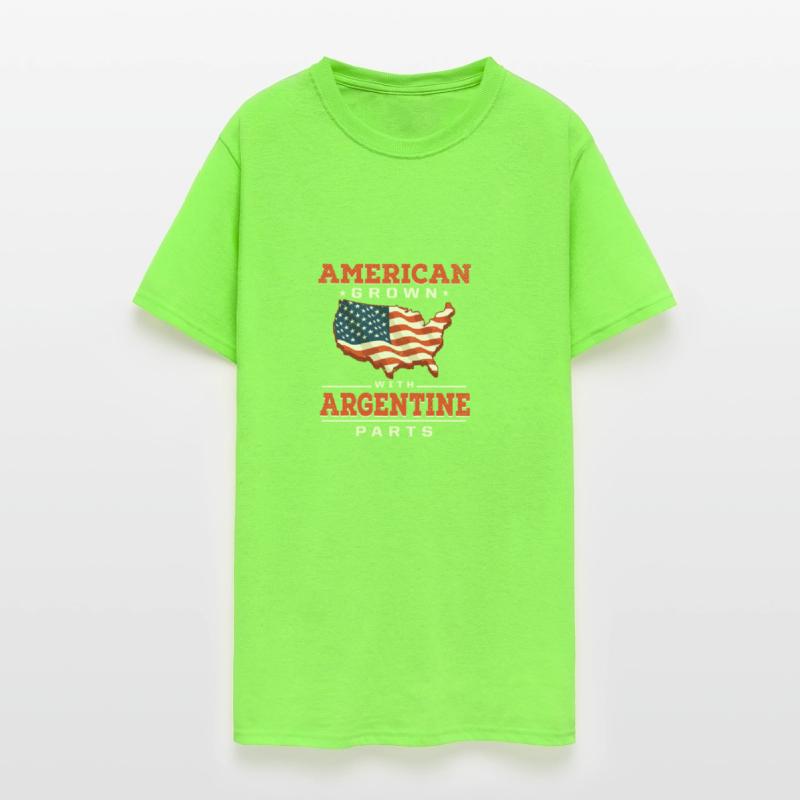 American Grown with Argentine Parts Patriotic Arge