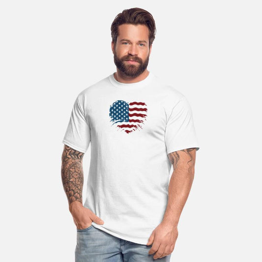 american heart flat distorted