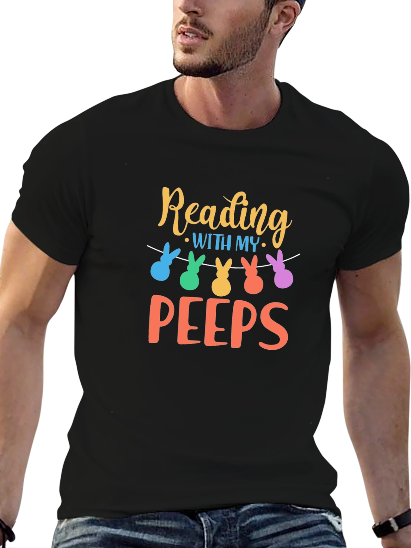 Reading with My Peeps Easter T-Shirt