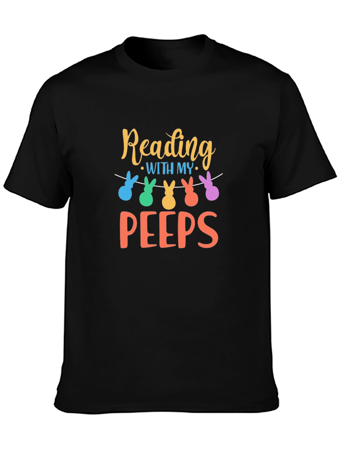 Reading with My Peeps Easter T-Shirt