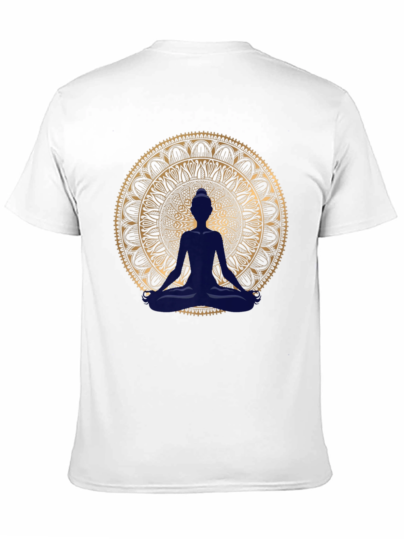 Zen Mandala Meditation T-Shirt - Stylish & Comfortable