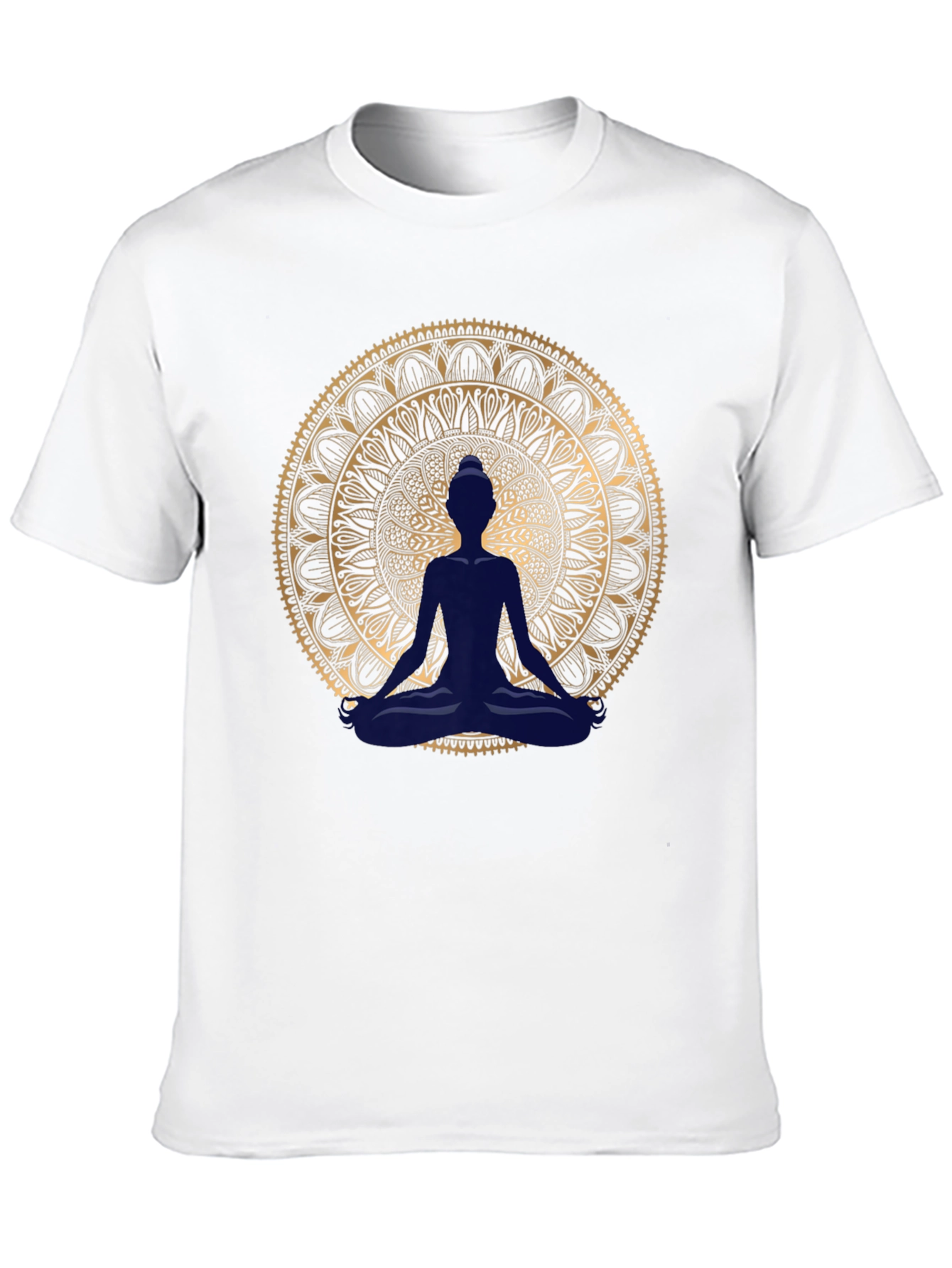 Zen Mandala Meditation T-Shirt - Stylish & Comfortable