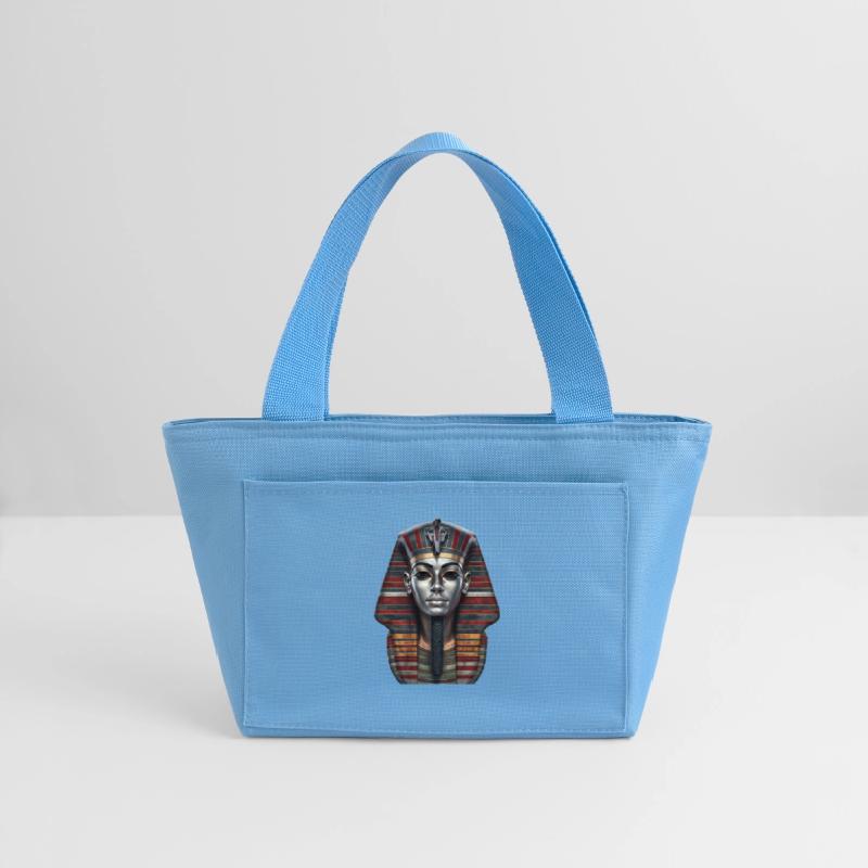 Ancient Egyptian Funerary Mask With Silver Face