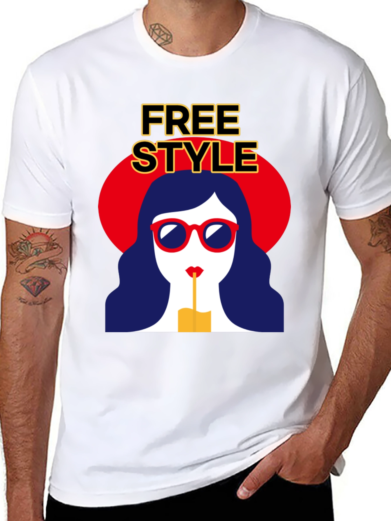Freestyle Graphic T-Shirt - Cool Summer Vibes