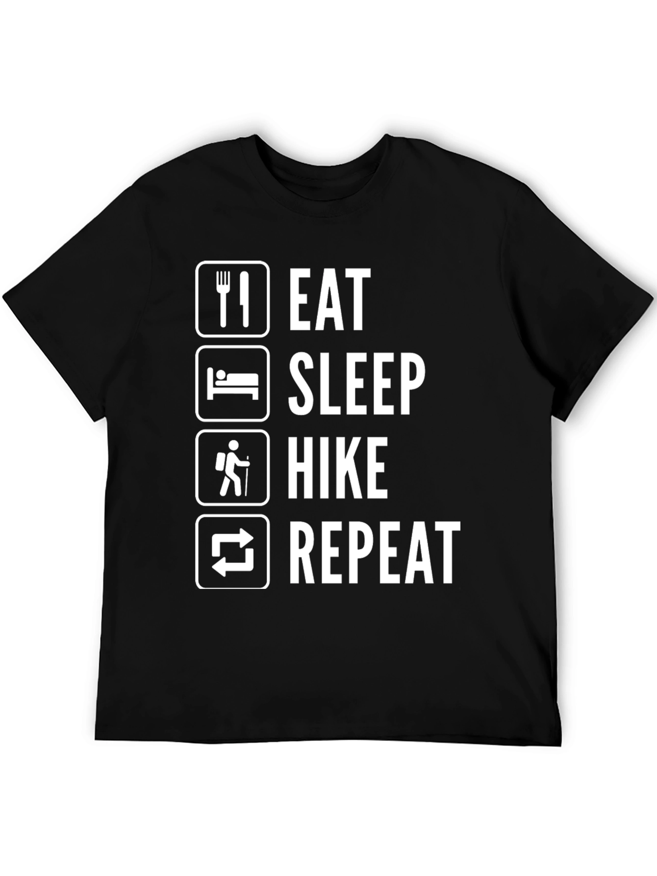 Eat Sleep Hike Repeat Graphic Tee