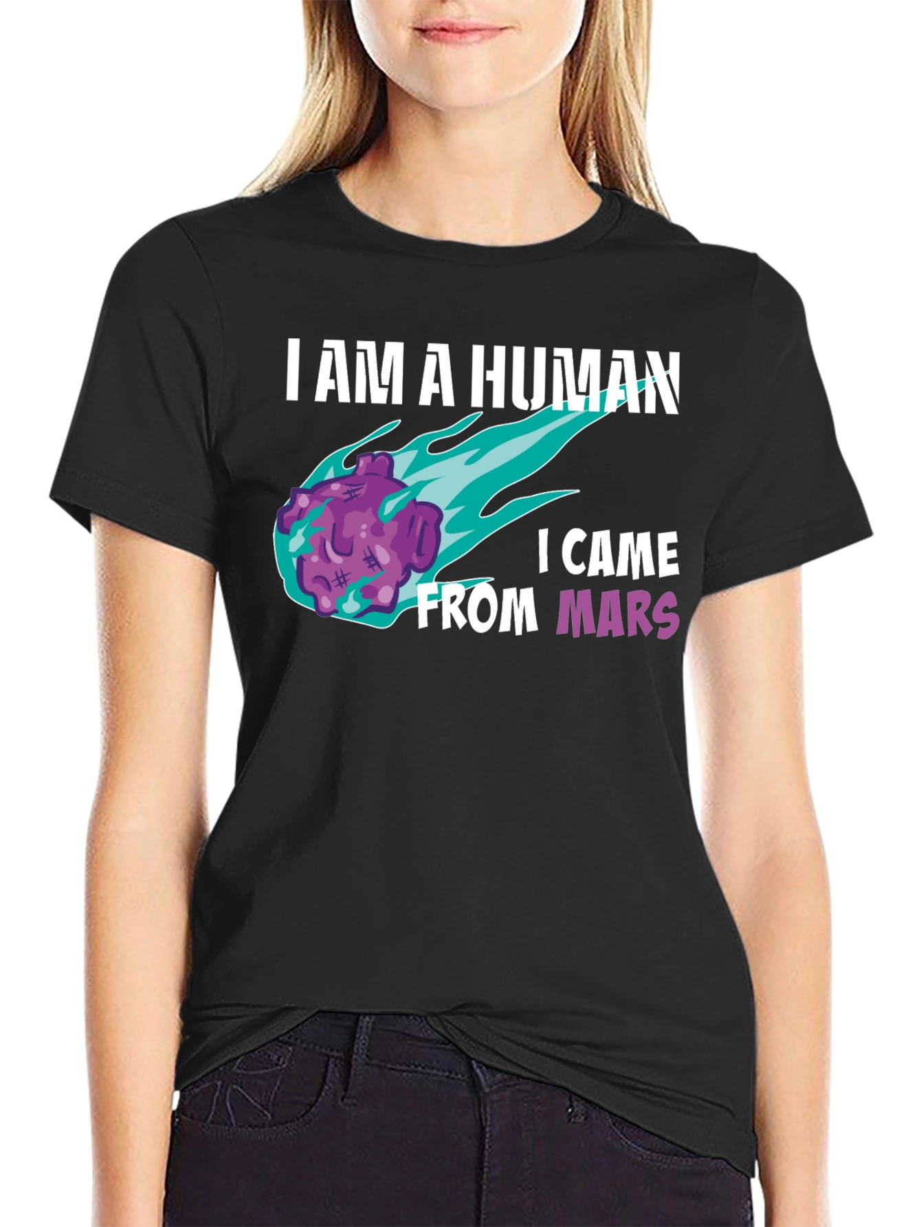 I am a Human From Mars T-Shirt