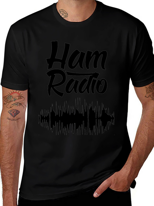 Ham Radio Black T-Shirt