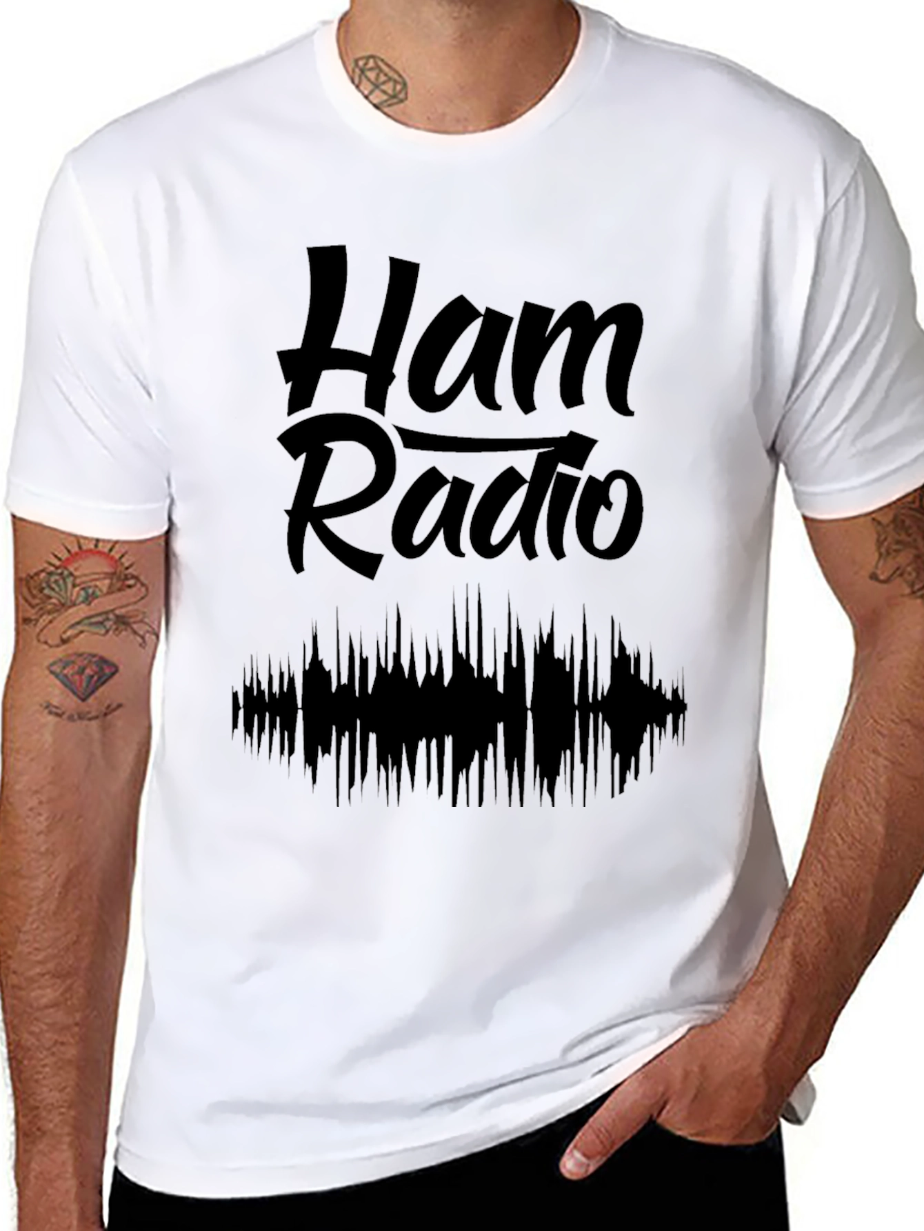 Ham Radio Black T-Shirt