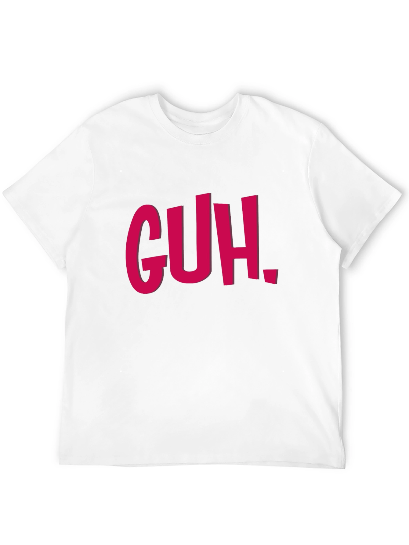 GUH. Graphic Tee - Black Casual T-Shirt