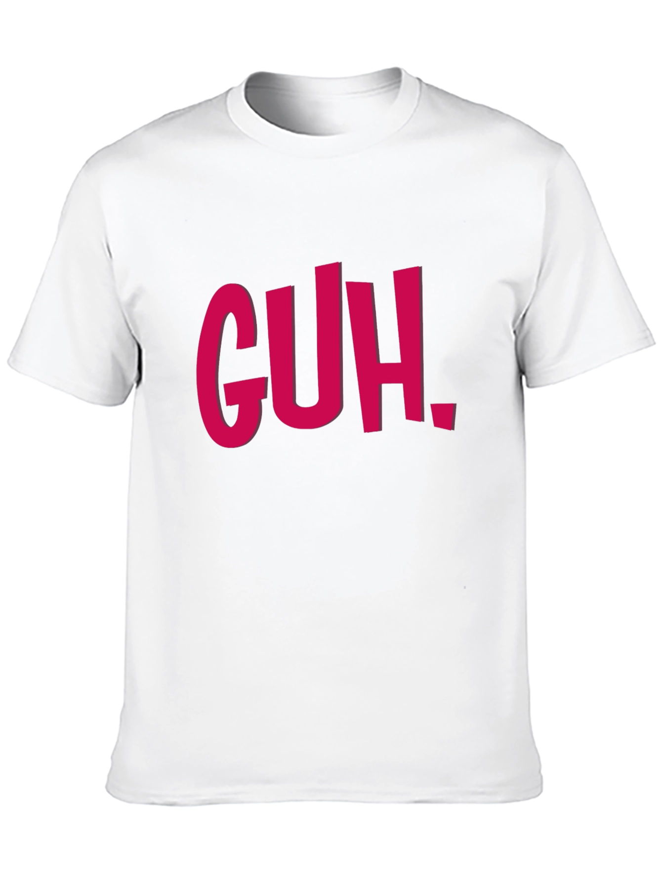 GUH. Graphic Tee - Black Casual T-Shirt