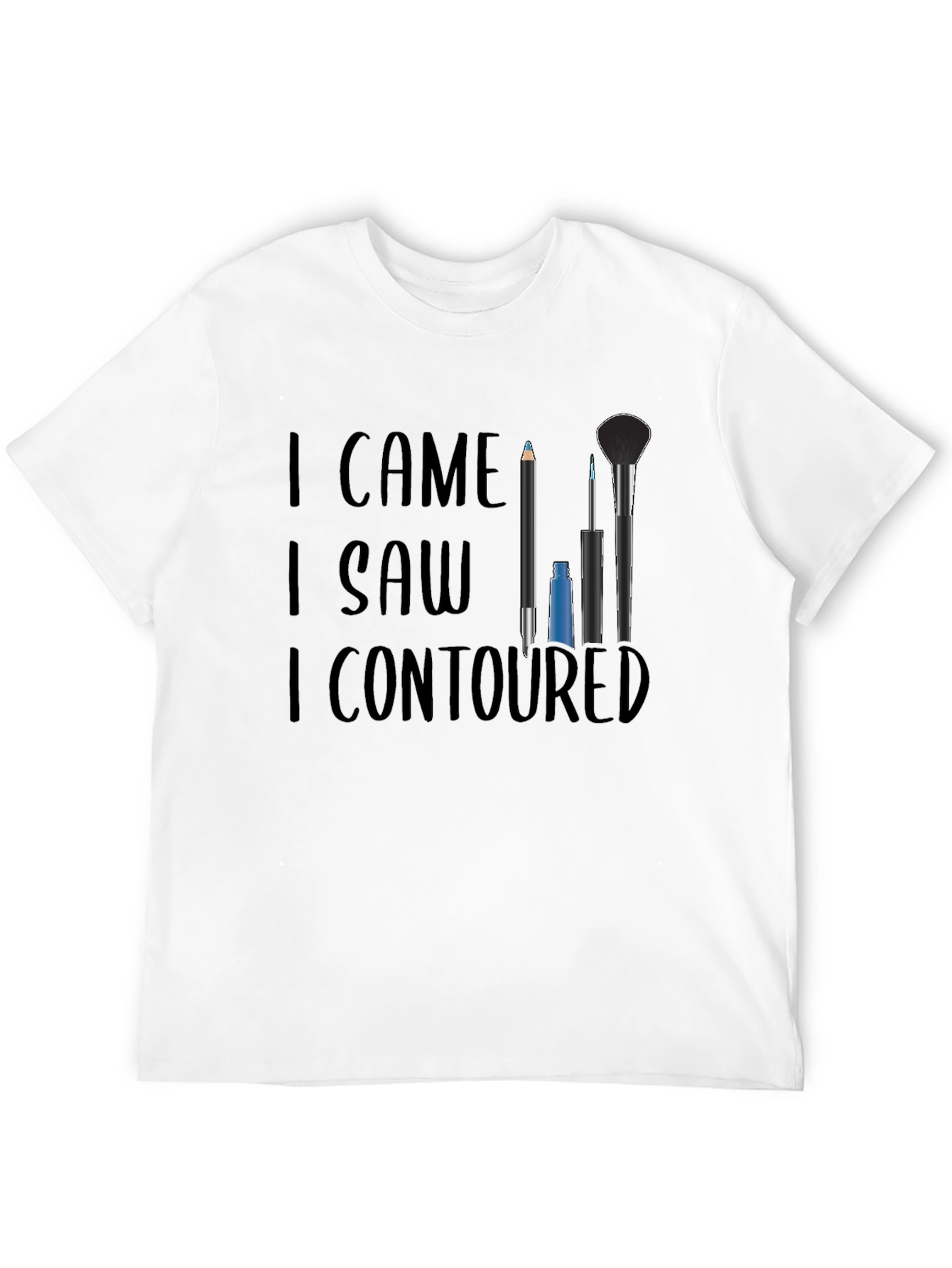 I Came I Saw I Contoured T-Shirt