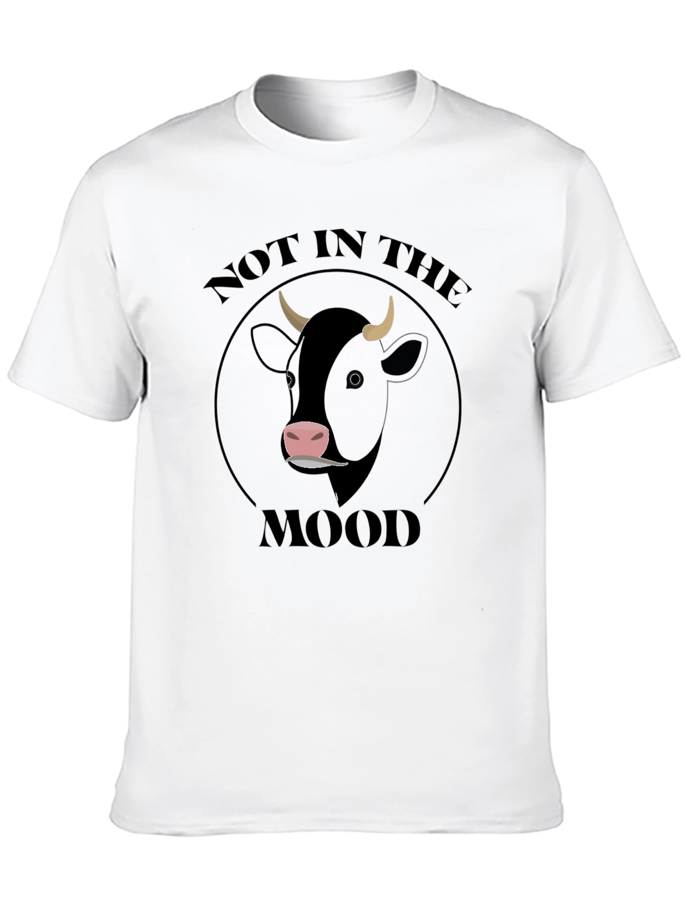 Not In The Mood Funny Cow T-Shirt