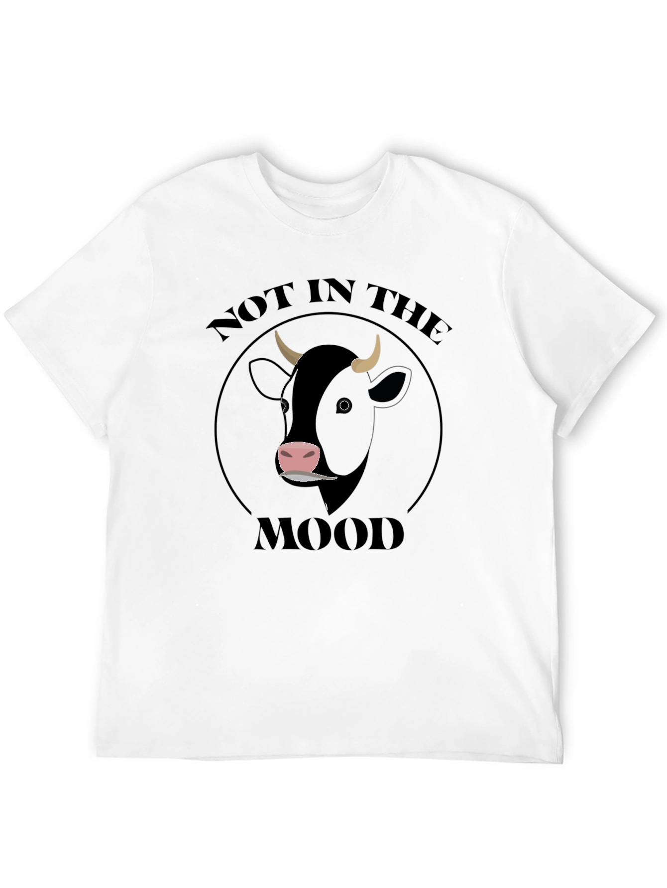 Not In The Mood Funny Cow T-Shirt