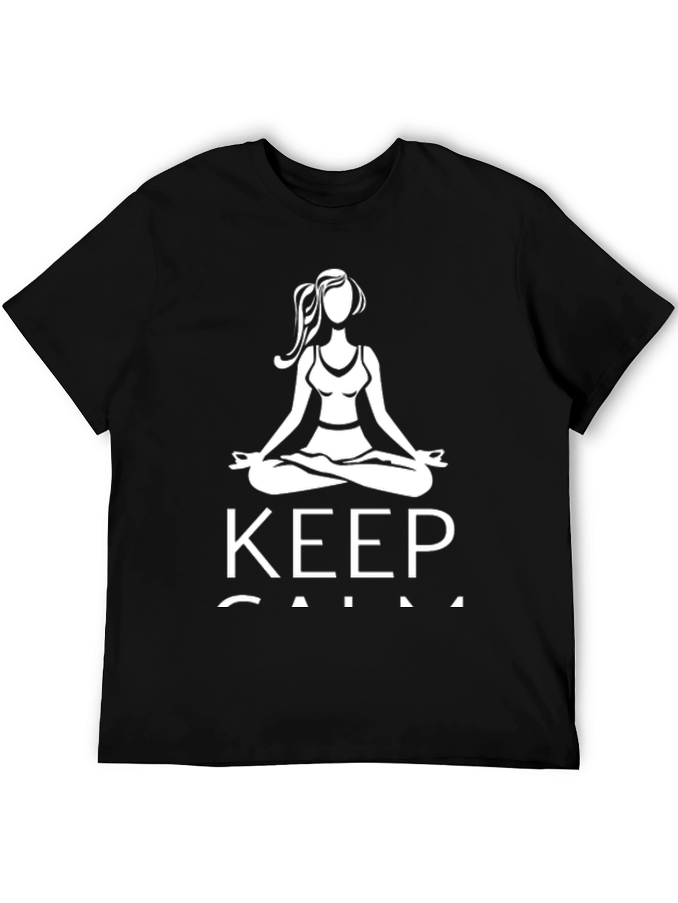 Yoga Lovers Tee: Keep Calm and Meditate T-Shirt