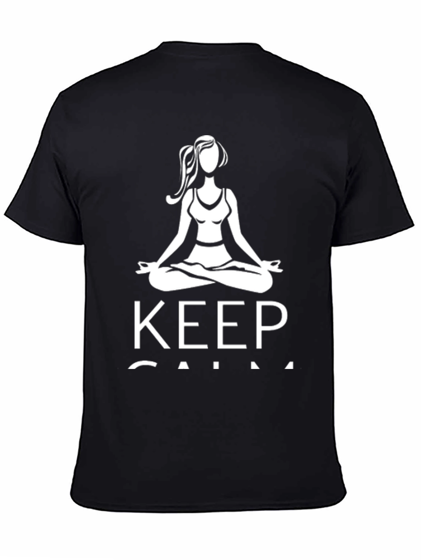 Yoga Lovers Tee: Keep Calm and Meditate T-Shirt