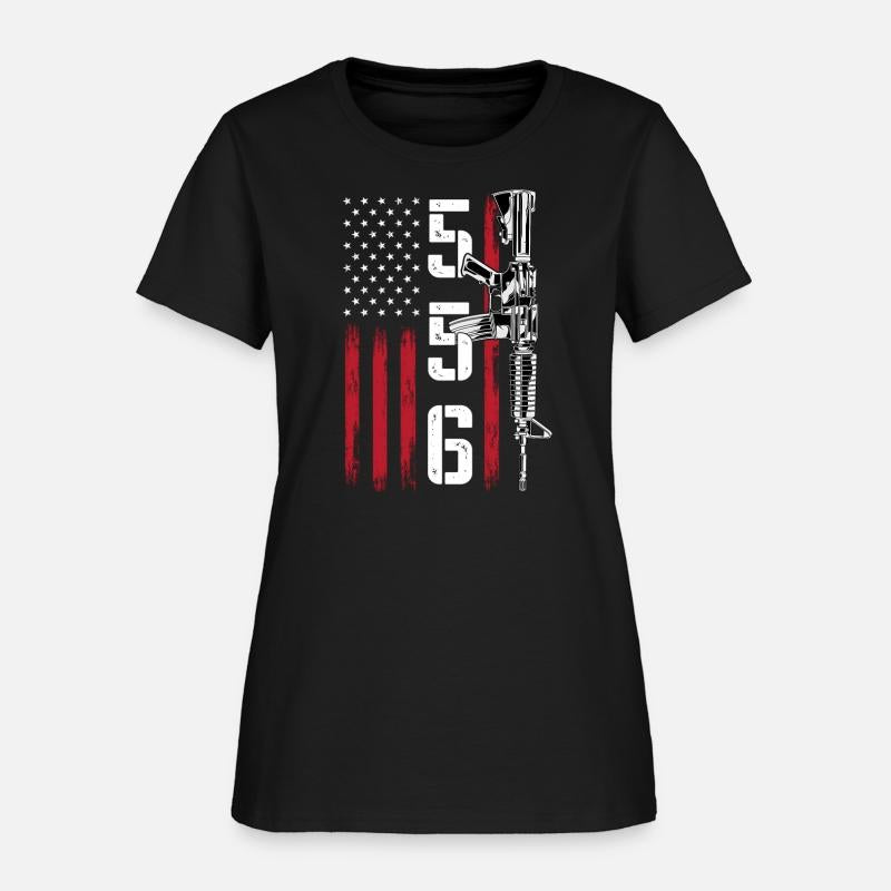 Ar15 Rifle 2Nd Amendment 556 Ar-15 Back