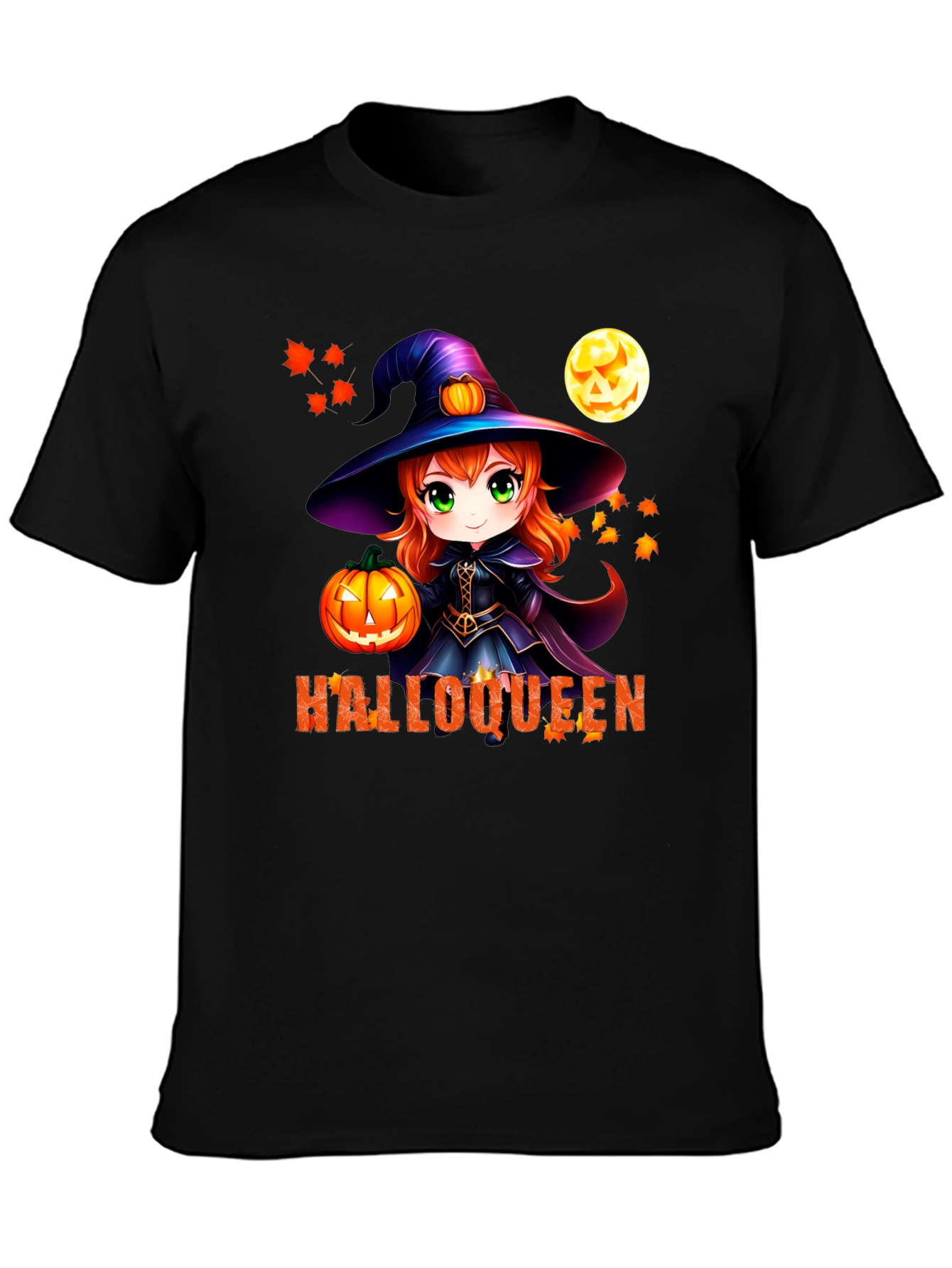 Halloween Witch Graphic Tee