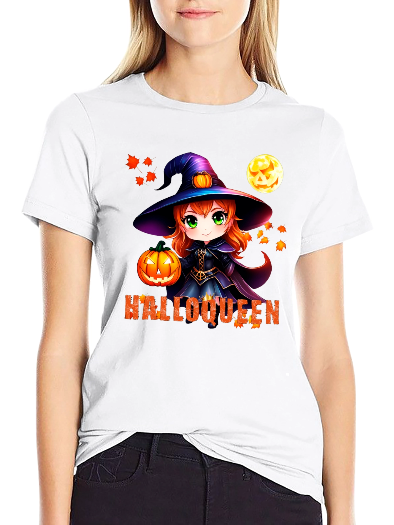 Halloween Witch Graphic Tee