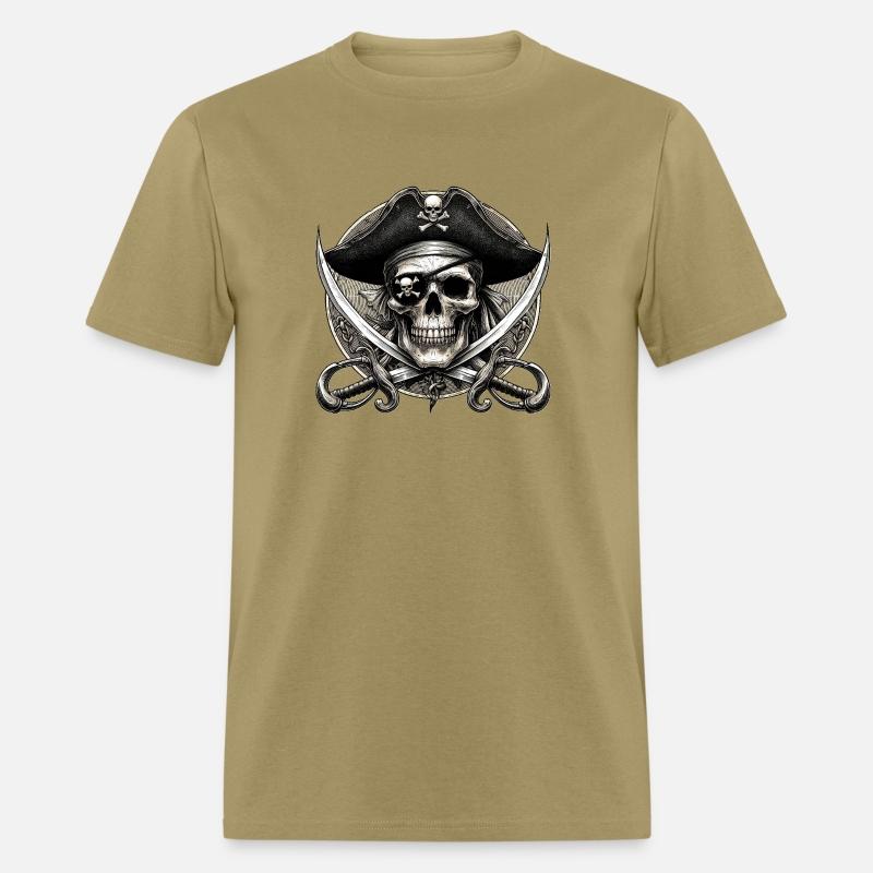 art of a pirate skull