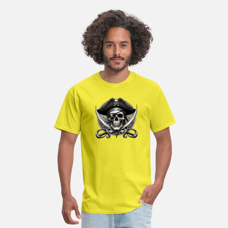 art of a pirate skull