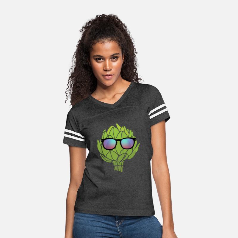 Artichoke With Sunglasses Vegetarian