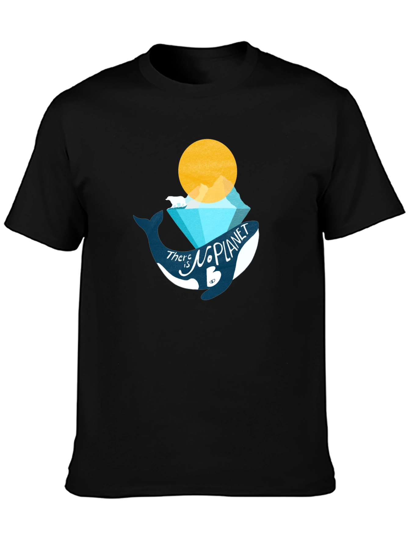 Eco-Friendly Whale Graphic T-Shirt