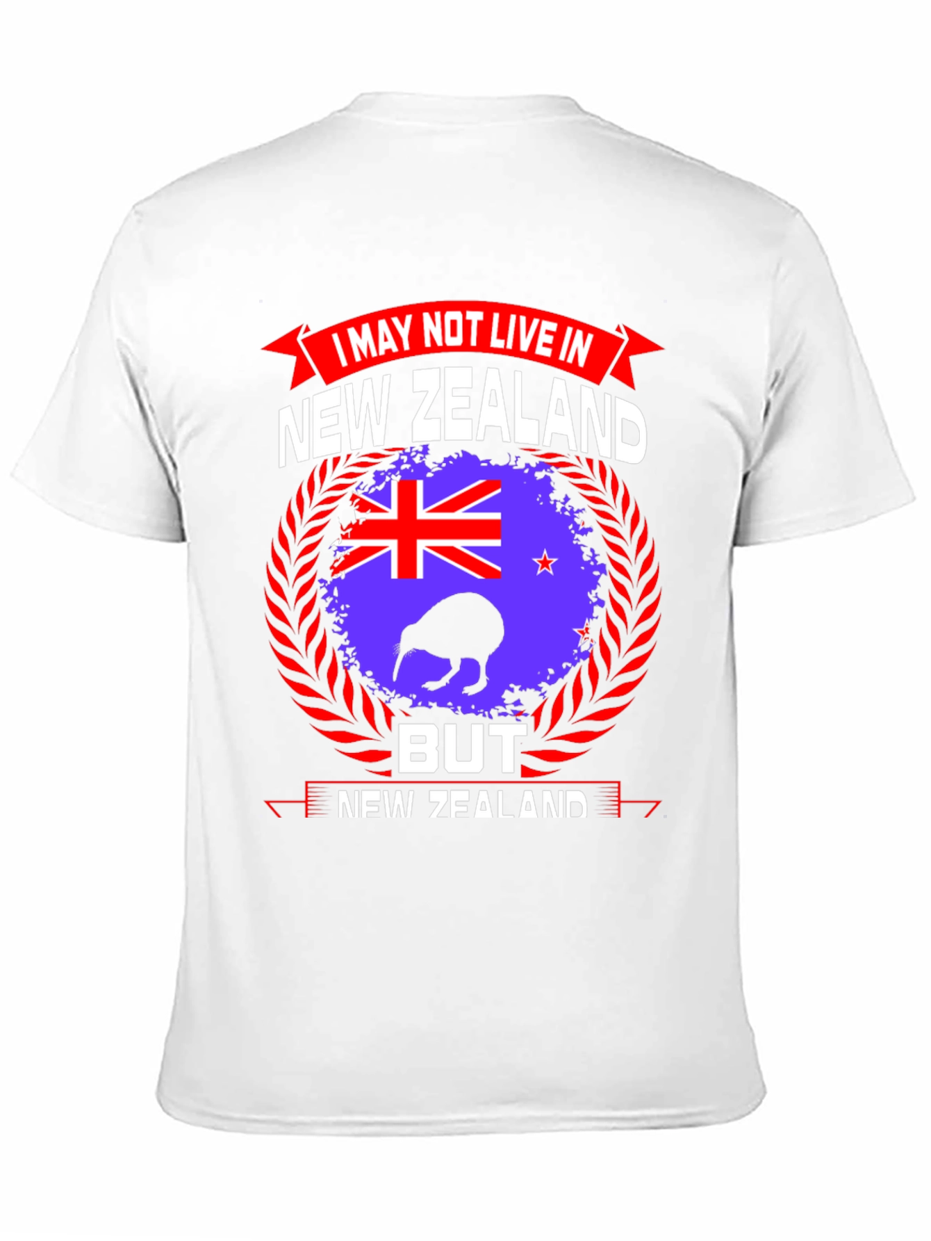New Zealand Pride T-Shirt: Kiwi Flag Souvenir