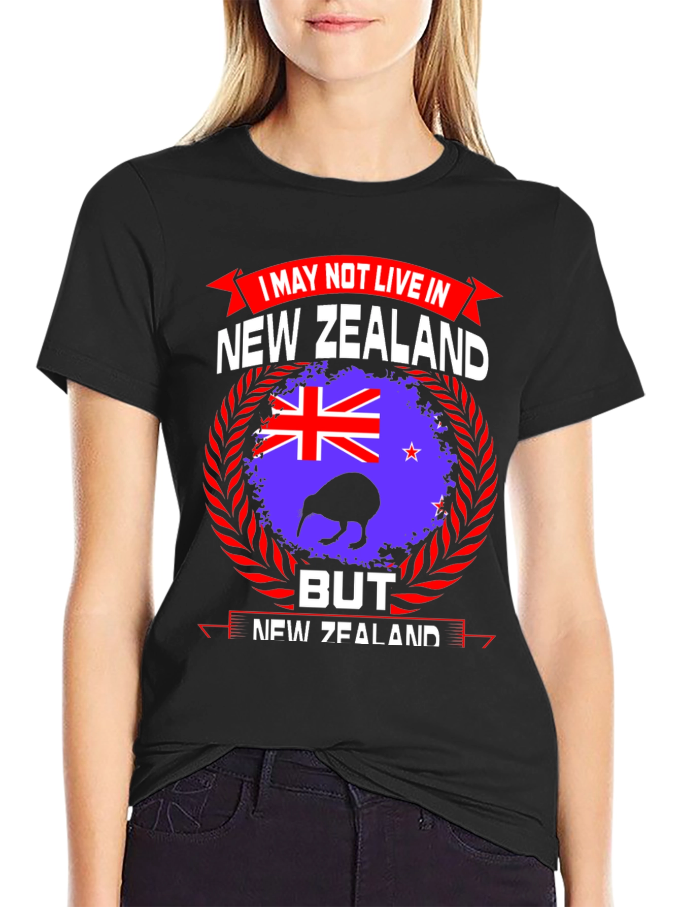 New Zealand Pride T-Shirt: Kiwi Flag Souvenir