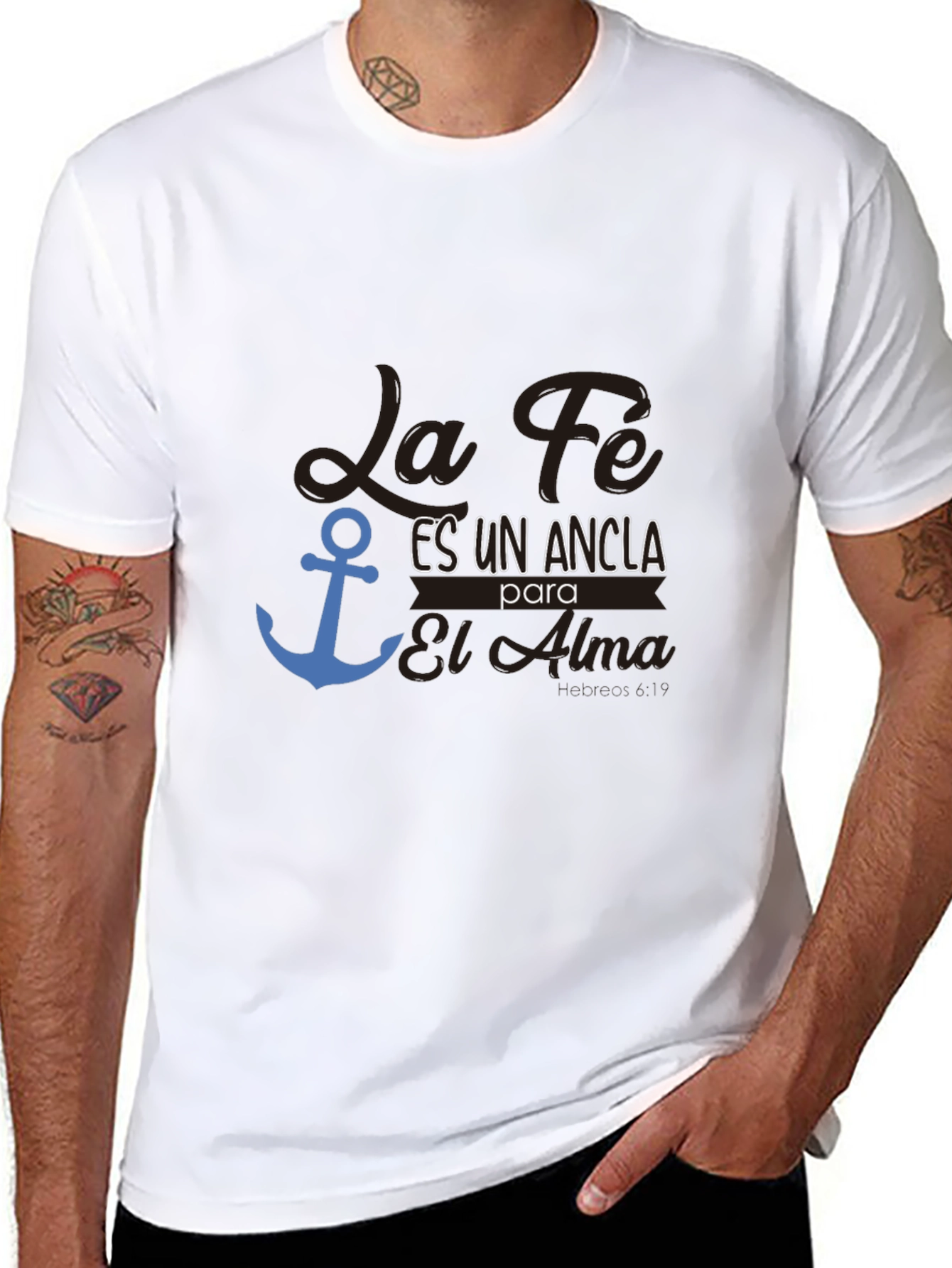 Faith Anchor T-Shirt - Soulful Graphic Tee